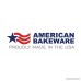 American Bakeware Deep Dish - Non Stick Ceramic Stoneware - Heat Resistant to 400 °F - No Metal Lead or other Harmful Materials - Safe for Ovens Microwaves Dishwasher Made in the USA - B00SC3X8L0